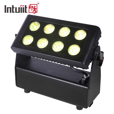 566lm LED flache Batterie-Partei-färbendes Licht der lichttechnischen Ausrüstung des Gleichheits-Licht-8X15W