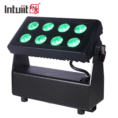 Batteriebetriebenes LED Stadium ROSH beleuchtet RGBWA + UV6 in 1 RGBW führte Flut-Scheinwerfer DMX512