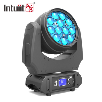 Profi-Innen Led Zoom Waschbewegung Kopf 12x10w Rgbw 4in1 Led Bewegung Waschbühne Dj Bar Lichter